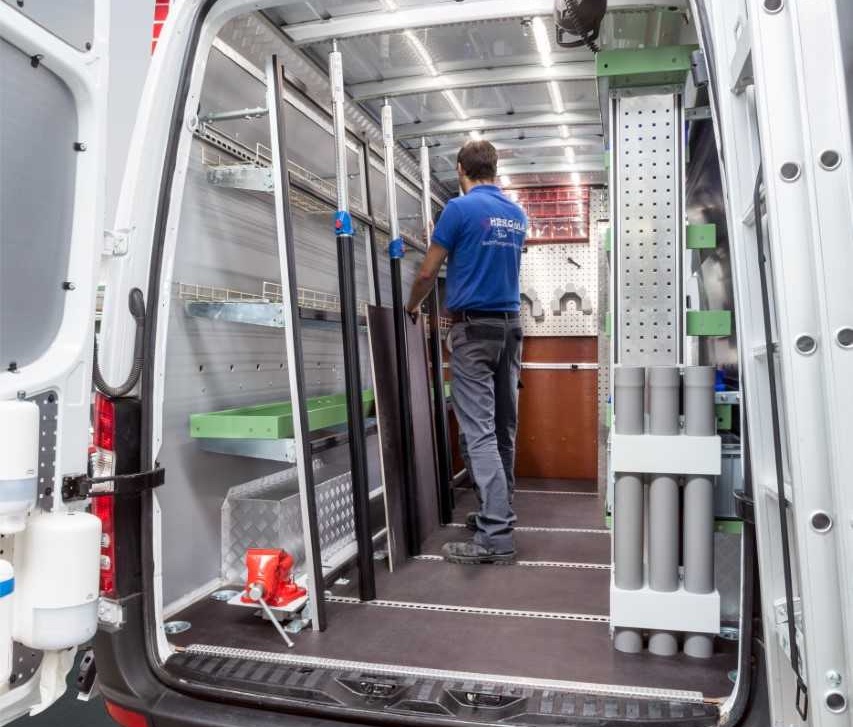 HEROMA Inrichting Op Maat Van Uw Bedrijfswagen HEROMA Inrichting Op Maat Van Uw Bedrijfswagen